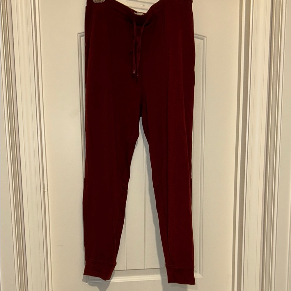 Lou & Grey Burgundy Sweatpants